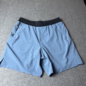 Ten Thousand Interval Shorts 7" Mens Medium Linerless Blue Athleisure Gym